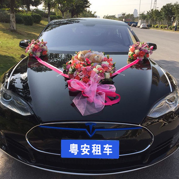 特斯拉婚禮花車